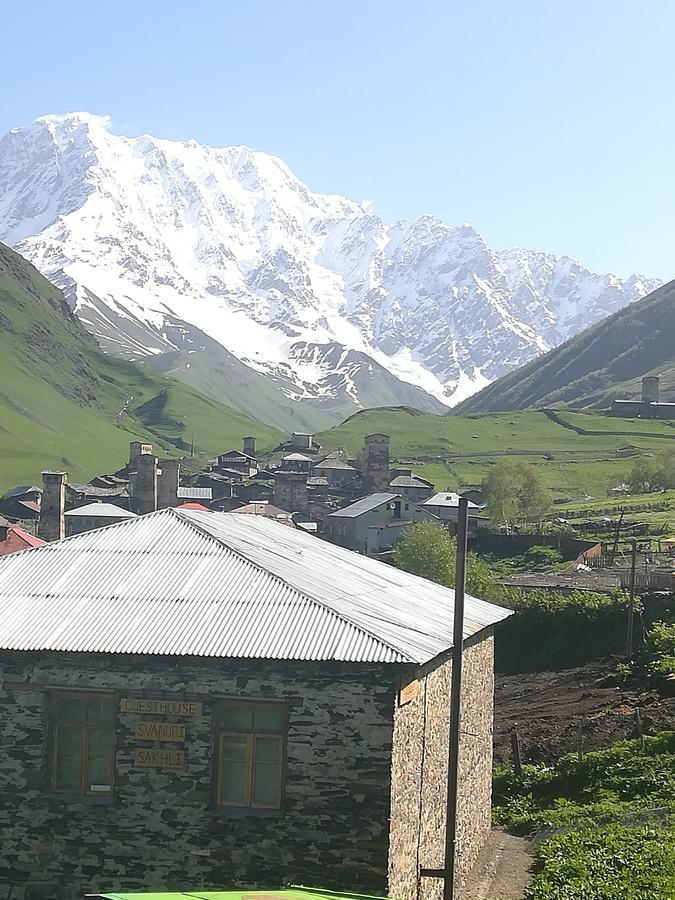Guesthouse Svanuri Sakhli Ushguli Zewnętrze zdjęcie